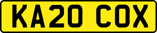 KA20COX