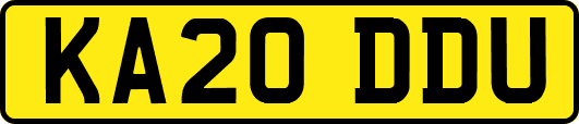 KA20DDU