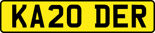 KA20DER