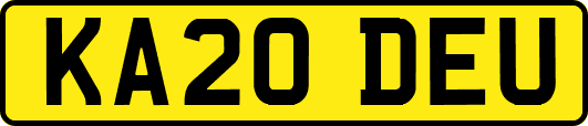 KA20DEU