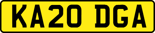 KA20DGA