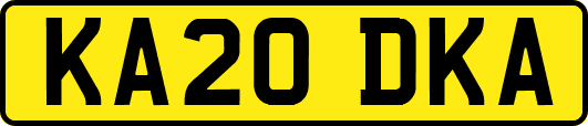 KA20DKA