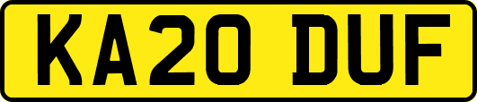 KA20DUF