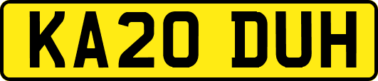 KA20DUH