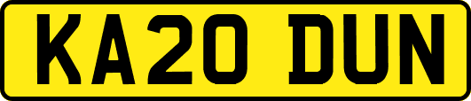 KA20DUN