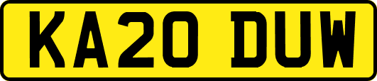 KA20DUW