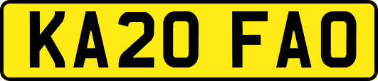 KA20FAO