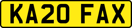 KA20FAX
