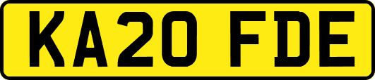 KA20FDE