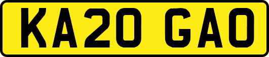 KA20GAO