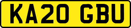 KA20GBU