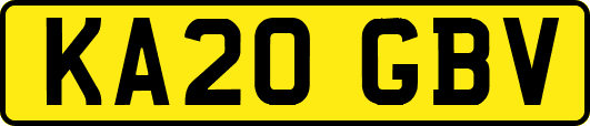 KA20GBV