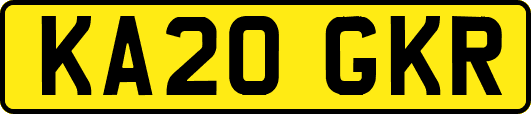 KA20GKR