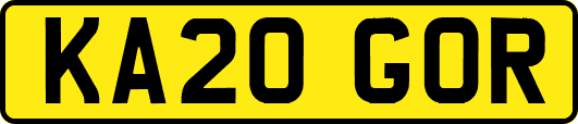 KA20GOR