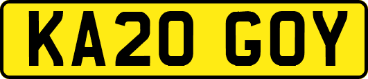 KA20GOY