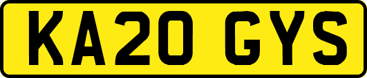 KA20GYS