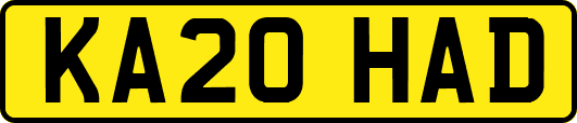 KA20HAD