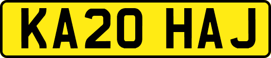 KA20HAJ