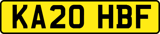 KA20HBF