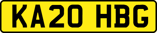 KA20HBG