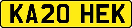 KA20HEK