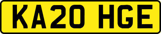 KA20HGE