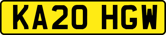 KA20HGW