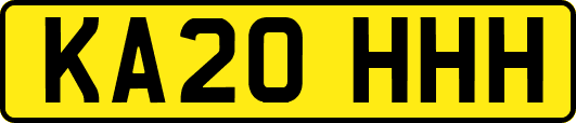 KA20HHH