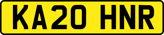KA20HNR
