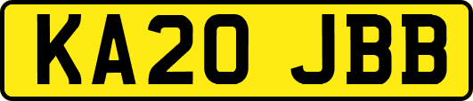 KA20JBB