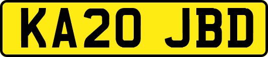 KA20JBD