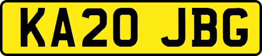 KA20JBG