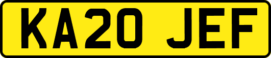 KA20JEF