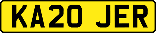 KA20JER