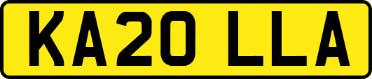KA20LLA