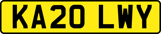 KA20LWY