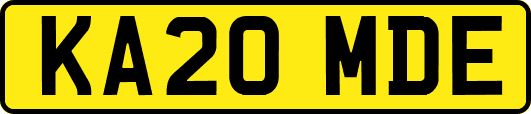 KA20MDE