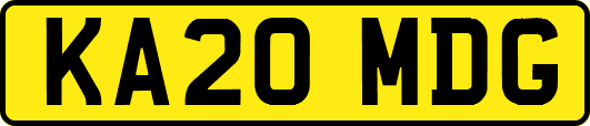 KA20MDG