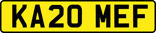 KA20MEF