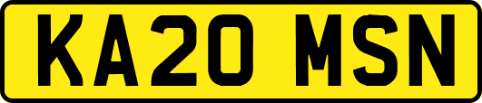 KA20MSN