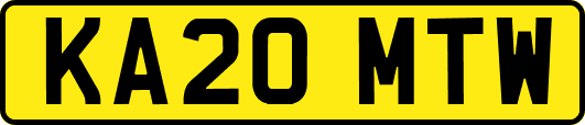 KA20MTW