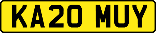 KA20MUY
