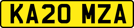 KA20MZA