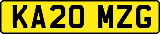 KA20MZG