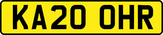 KA20OHR