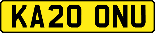 KA20ONU