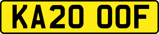 KA20OOF