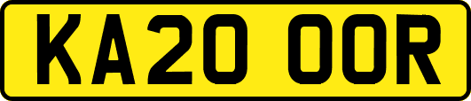KA20OOR