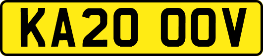 KA20OOV