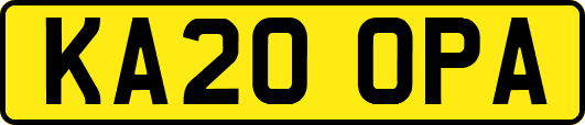 KA20OPA